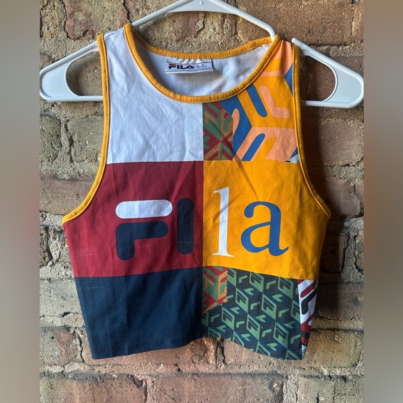 Fila Multicolor Graphic Tank Top - Picture 1 of 4